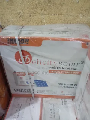 Delicity Tubular Battery 240ah 12v