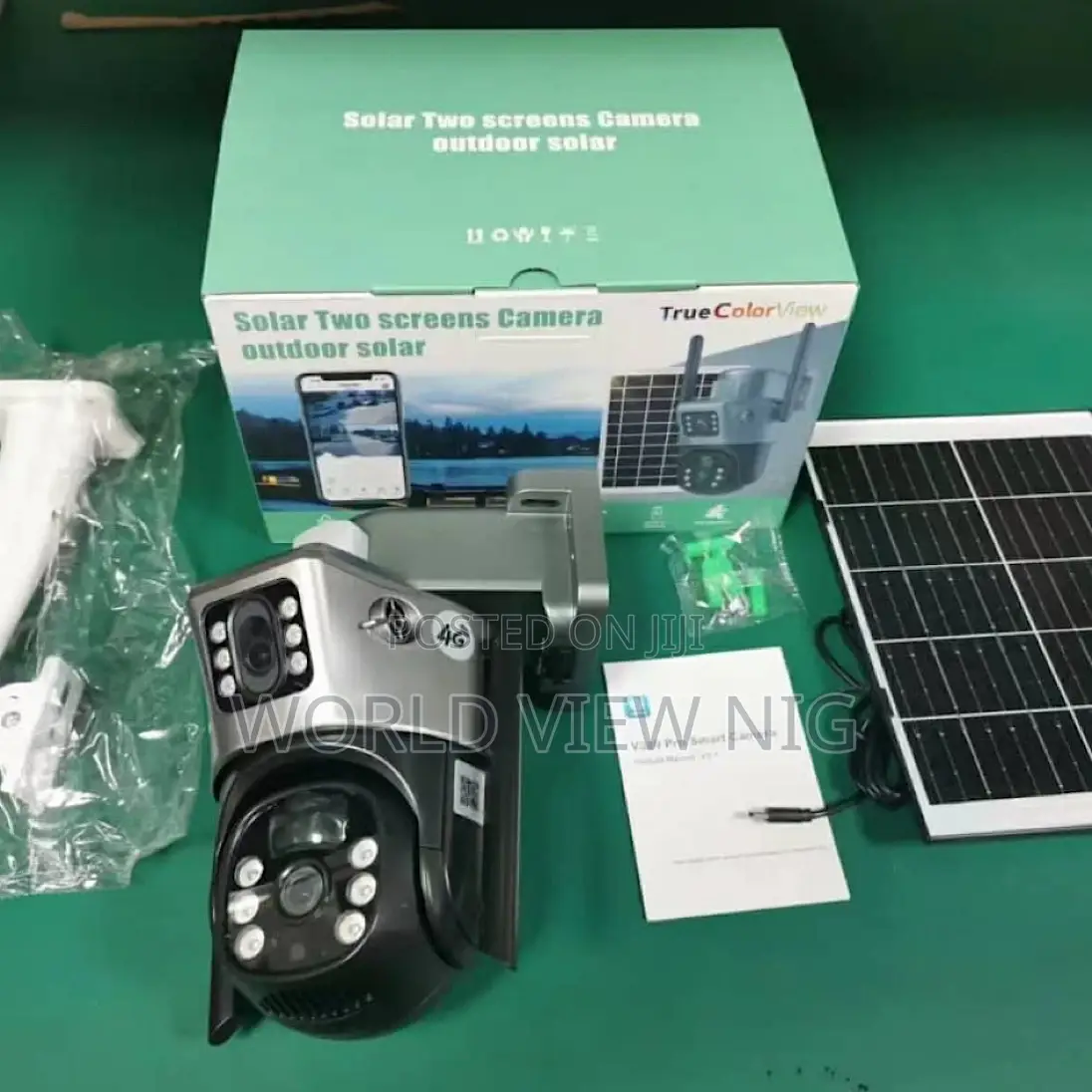 Smart PTZ Solar Powered Camera 4g