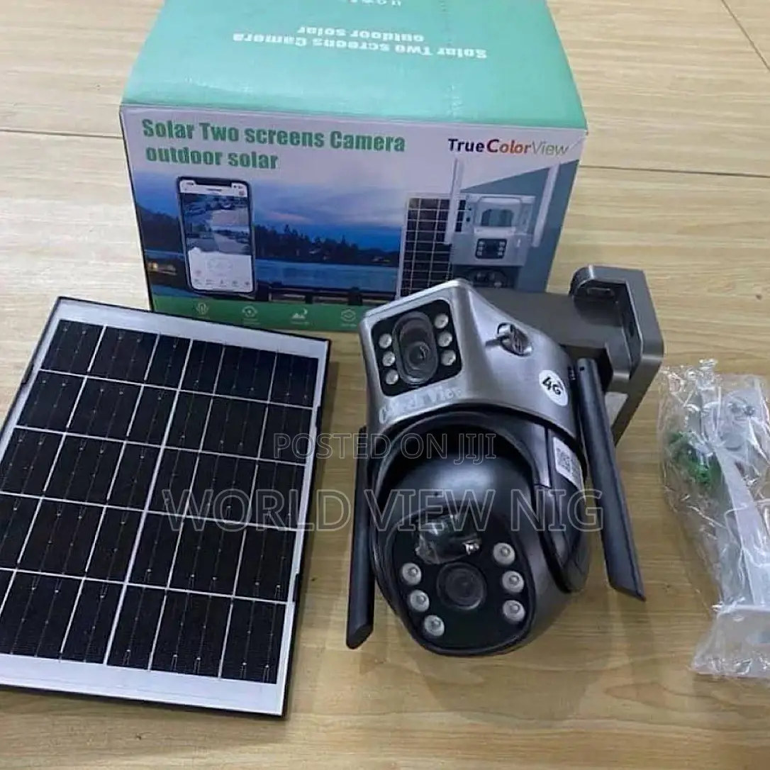 PTZ Solar Security Camera Dual View 4g