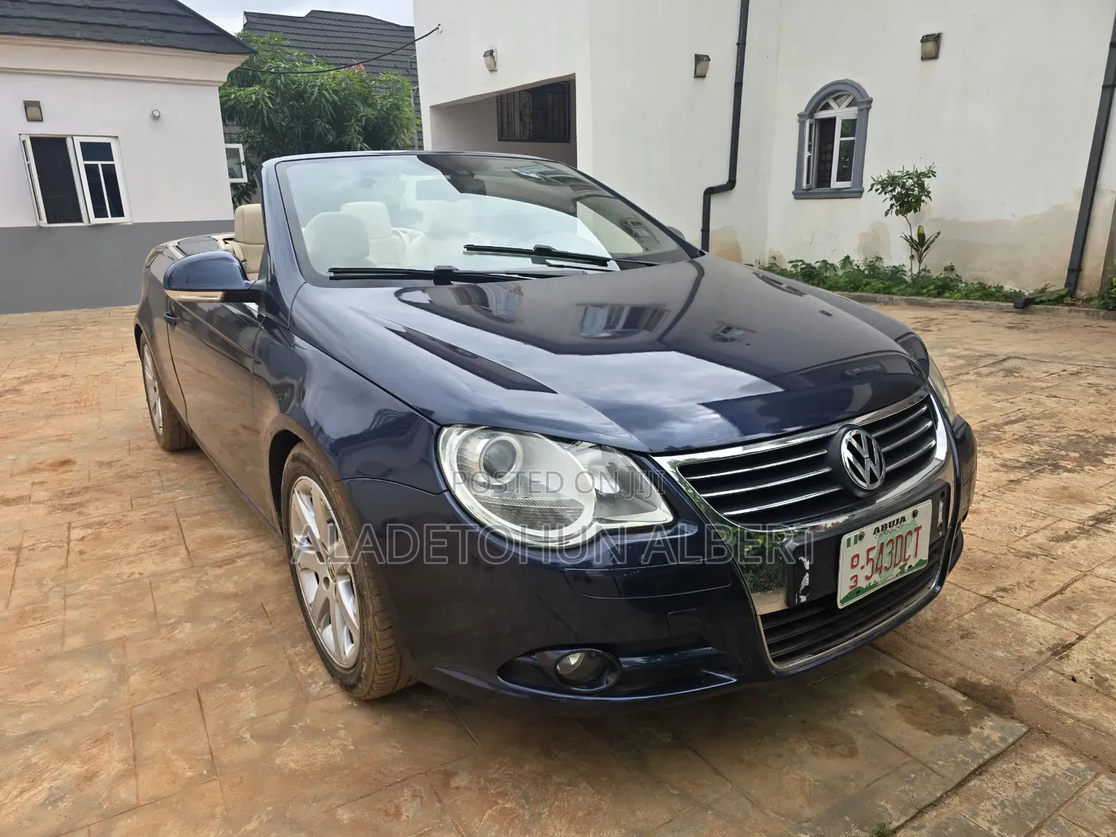 Volkswagen Eos 2008 Blue