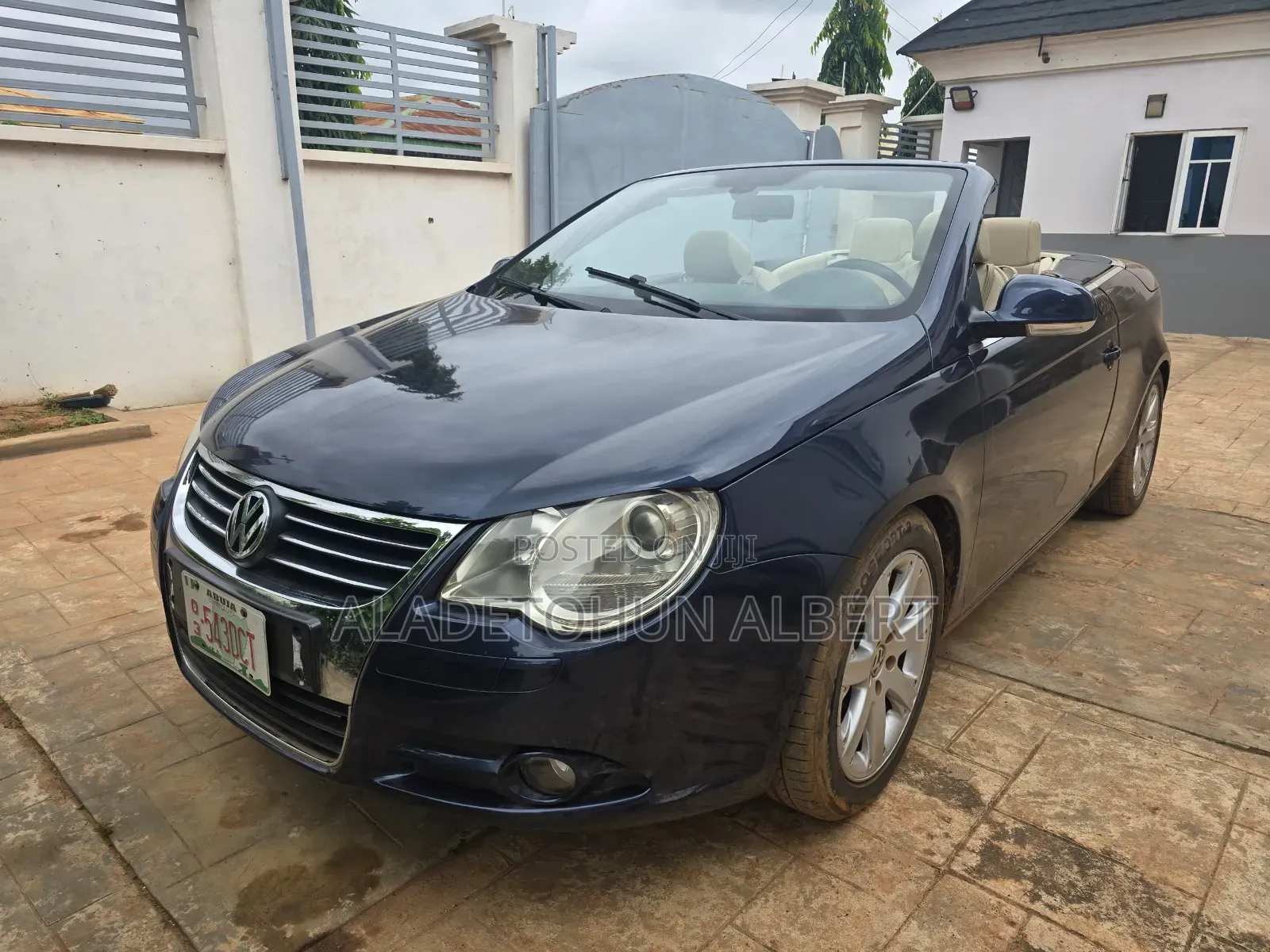 Volkswagen Eos 2008 Blue