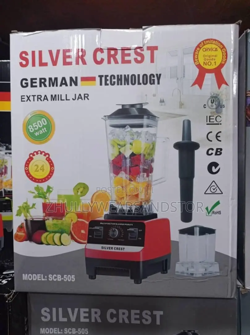 8500w 2in1 Silver Crest Blender