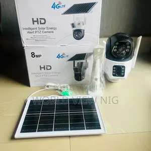 Dual Lens Solar Camera 4g