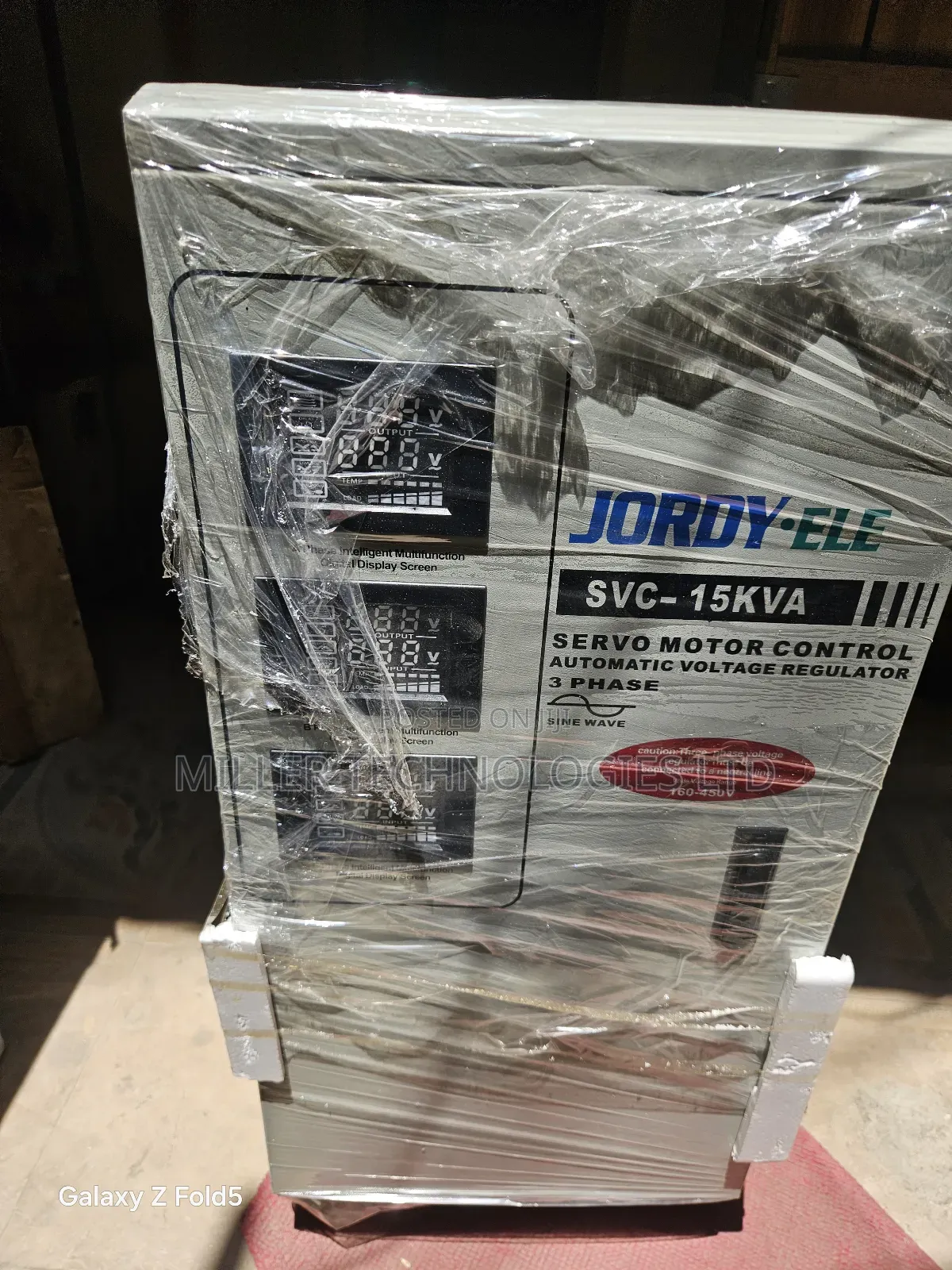 3 Phase Jordy Ele 15kva Stabilizer