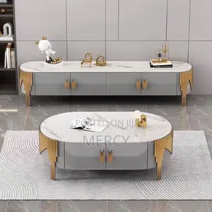 Beautiful Tv Stand and Center Table Set