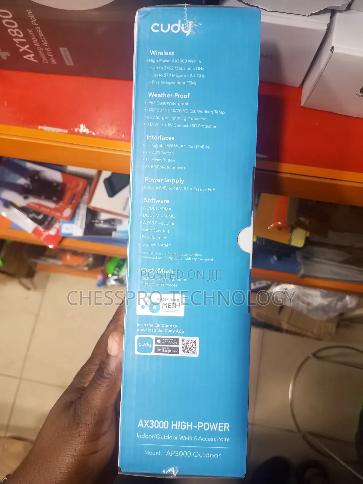 Cudy Ax3000 High Power Wifi 6 Outdoor Access Point