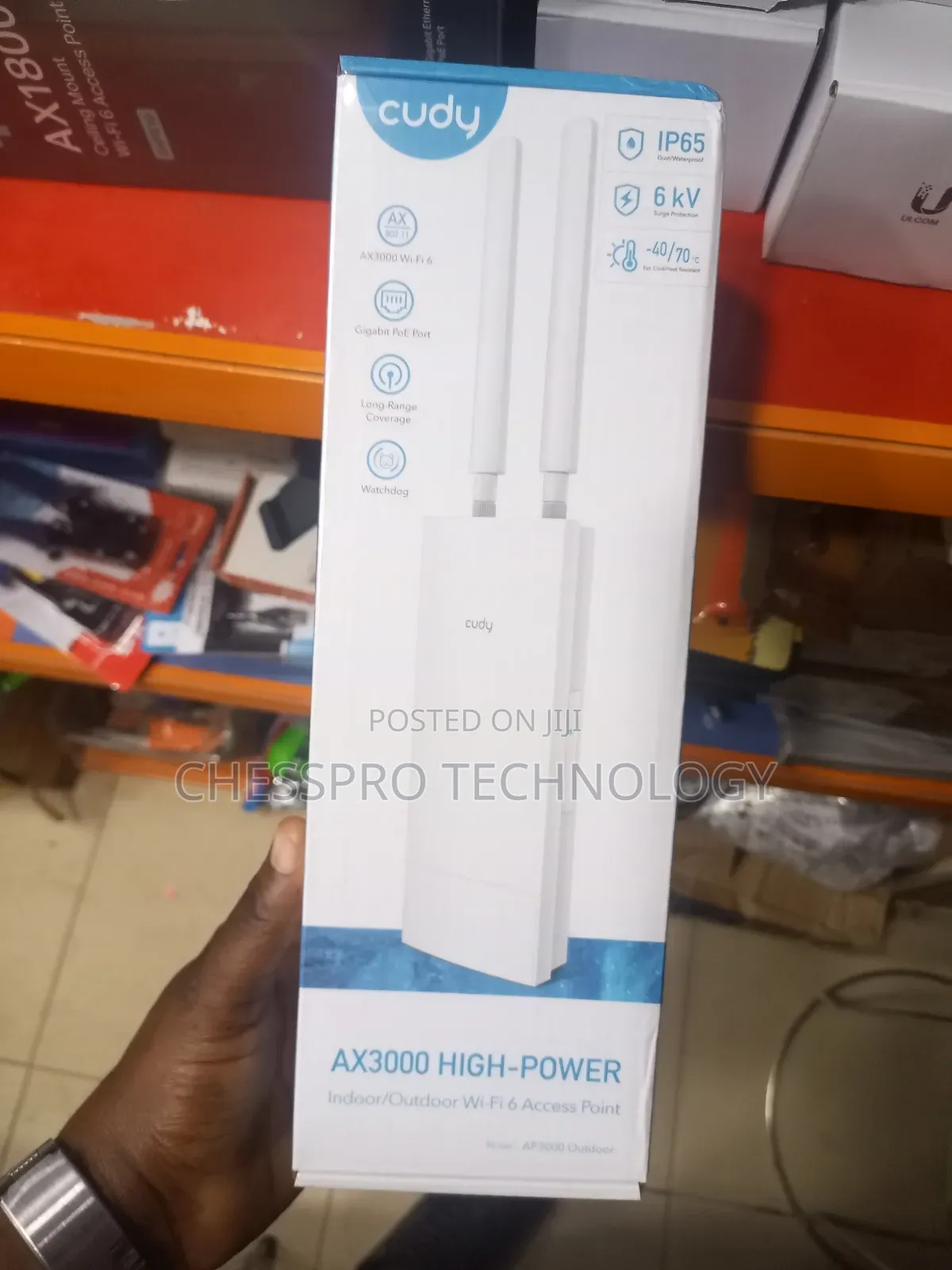 Cudy Ax3000 High Power Wifi 6 Outdoor Access Point