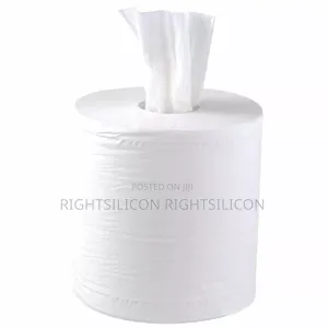 Usa Pack of 6 Jantex Centrefeed White Roll 2ply