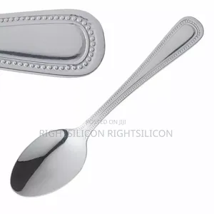 Usa Olympia Bead Teaspoon - Pack X12 - Stainless Steel 18/0 - 140(L)Mm