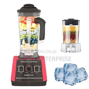 Double Cup 2.5 Liters Sokany Blender 5000 Watts