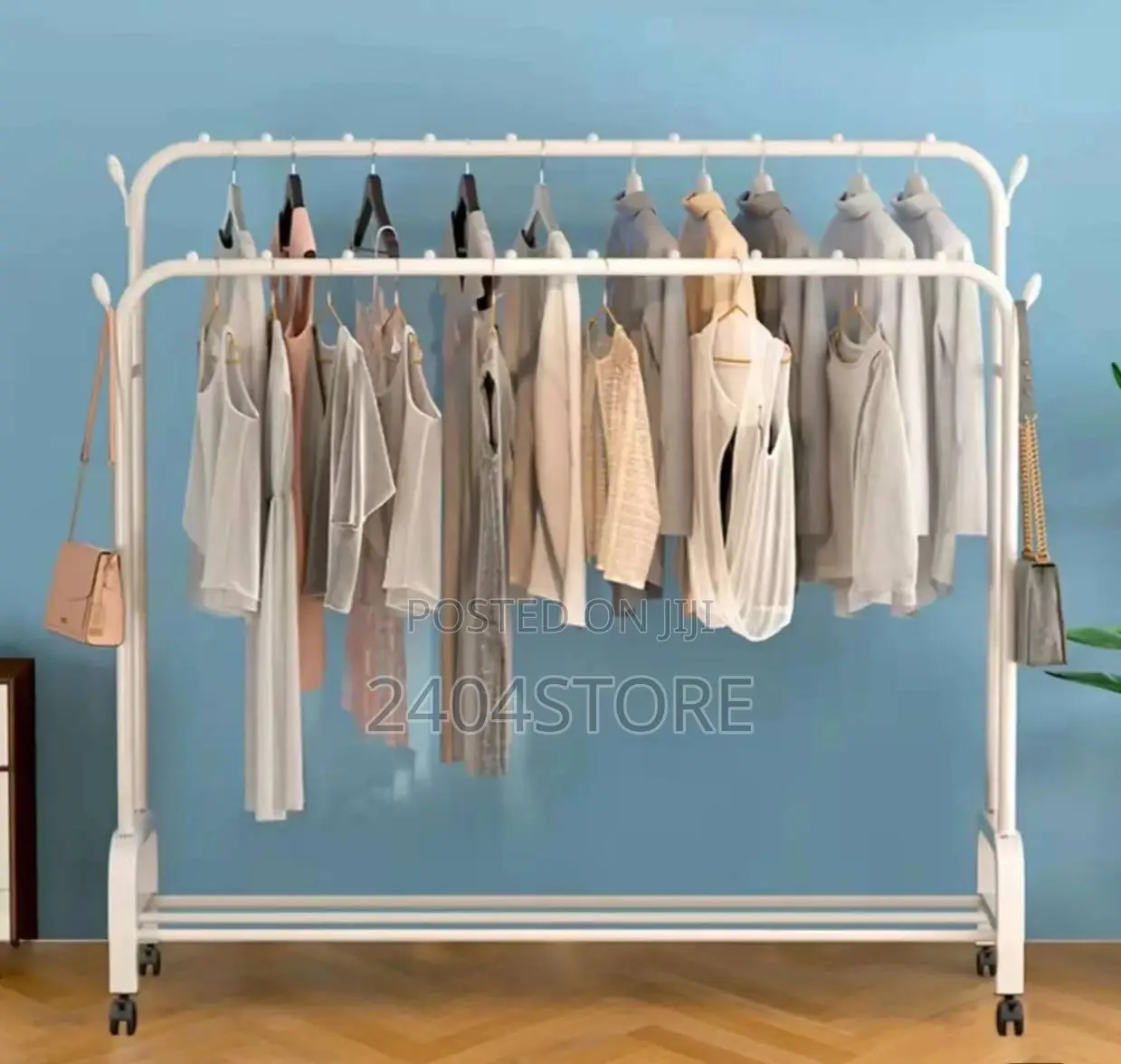 Heavy Duty Double Pole Hanger