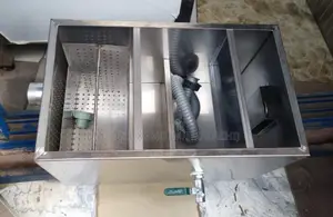 Stainless Steel Kitchen Grease Trap (Imported Type) 60cm Fat Grease