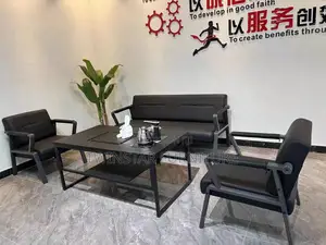 New Modern Leather 5 Seaters Sofa Chair