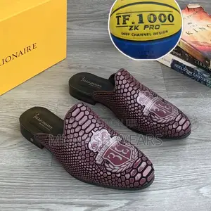 Billionaire Leather Half Shoe 40-46,Nationwide Delivery