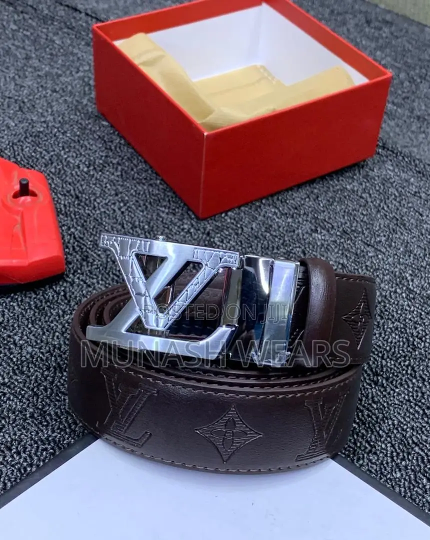 Original Leather Belt for Men Versace Collection