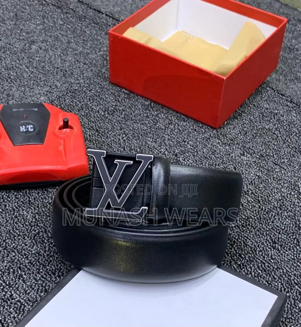 Original Leather Belt for Men Versace Collection