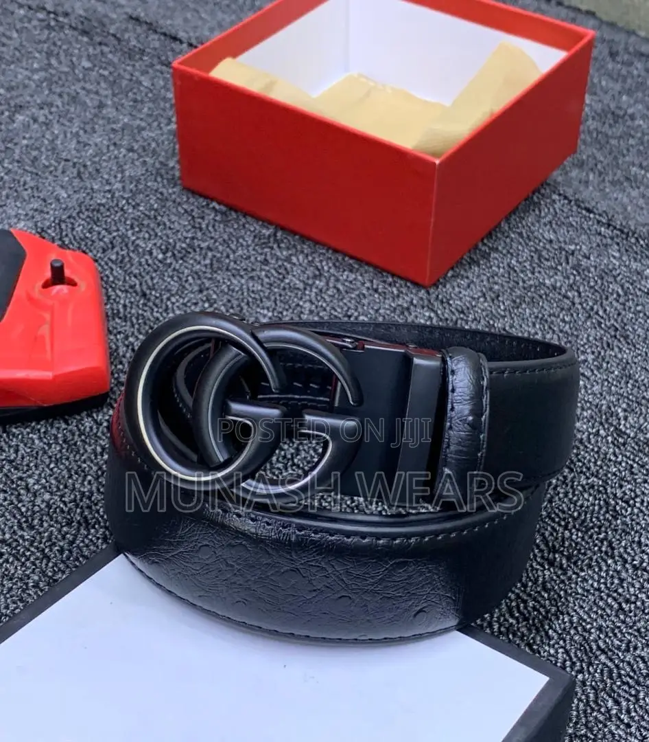 Original Leather Belt for Men Versace Collection
