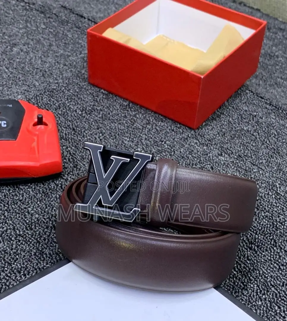 Original Leather Belt for Men Versace Collection