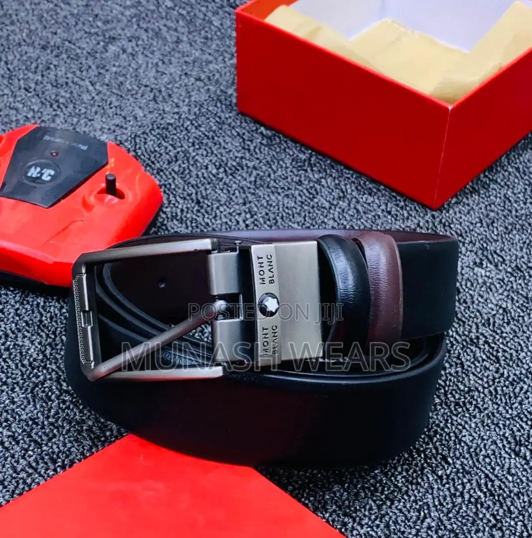 Original Leather Belt for Men Versace Collection