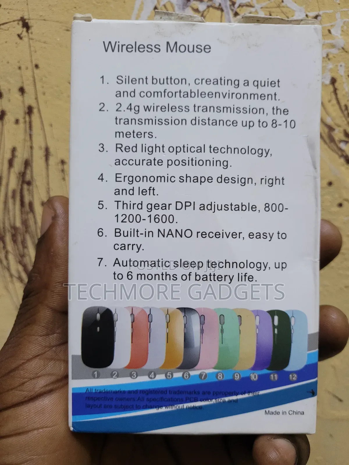 Wireless Bluetooth Rechargeable Mouse