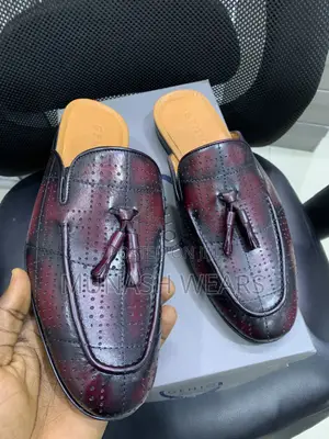 Italian Genio Half Shoe Wine 40-47