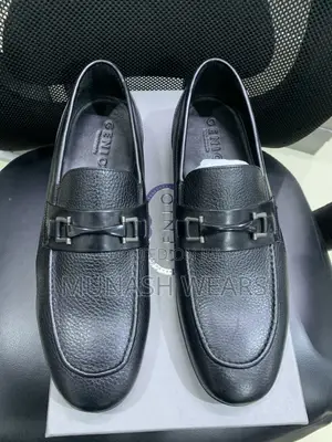 Italian Genio Leather Shoe With Chain Cover 40-47