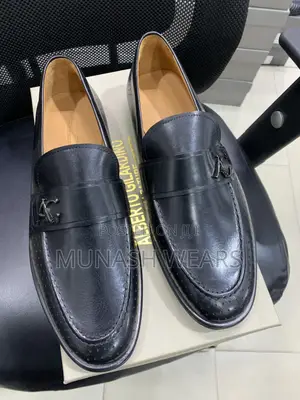 Original Italian Alberto Shoe for Men 40-46,Black Sole