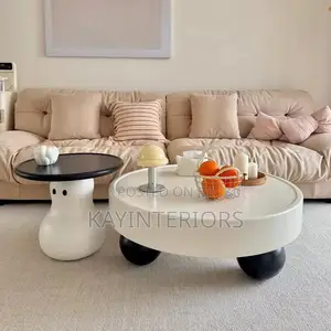 Center Table With Side Stool