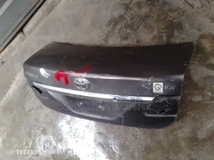 Toyota Corolla 2012 Empty Boot