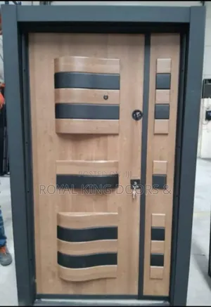 Black and Gold Turkish Luxury Security 4ft Doors