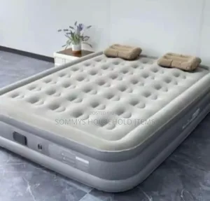 Double Layer Air Inflatable Bed / Mattress With Automatic Pump