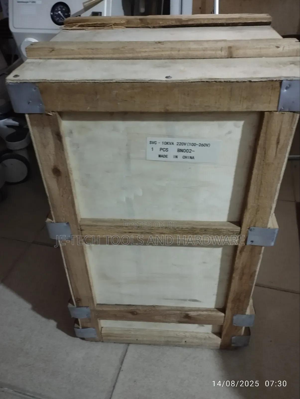 Jordy-ele 10kva Single-phase Automatic Voltage Stabilizer