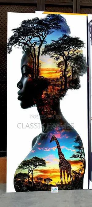Hd Artistic Crafted Modern Acrylic Digi Painting Wallart
