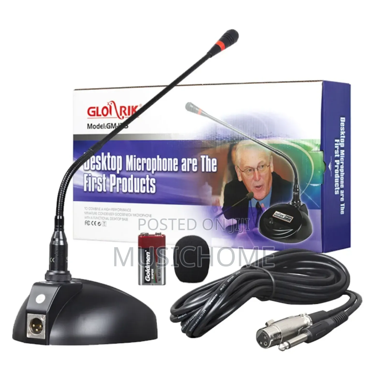 Table Wired Meeting Microphone With Volume Control