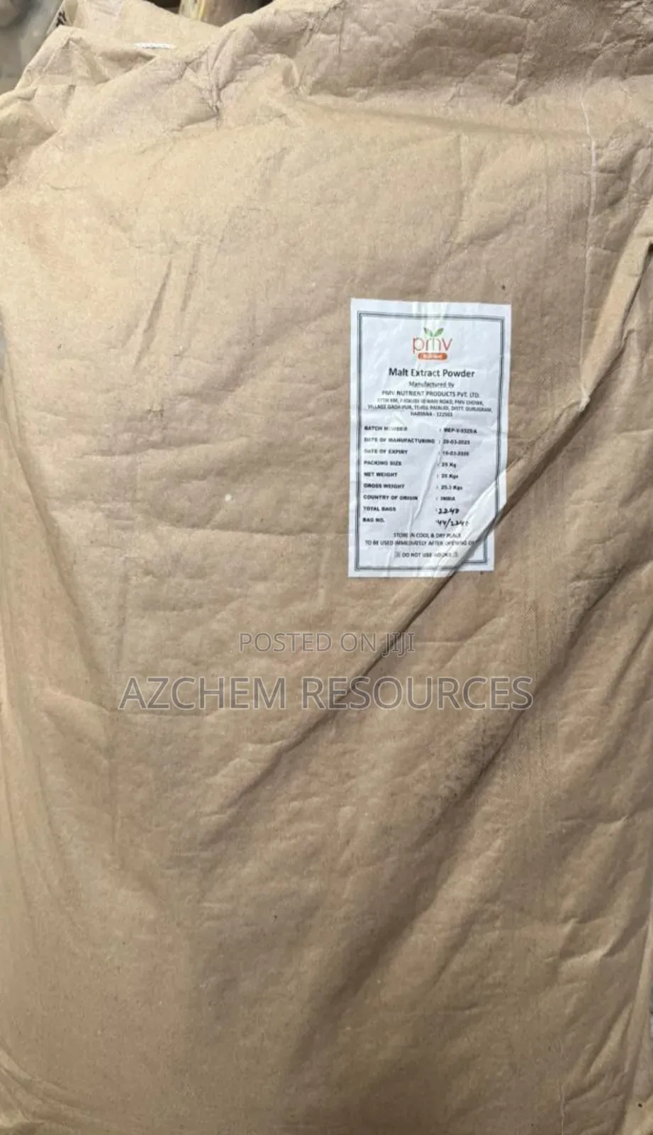 Malt Extract Powder 25kg