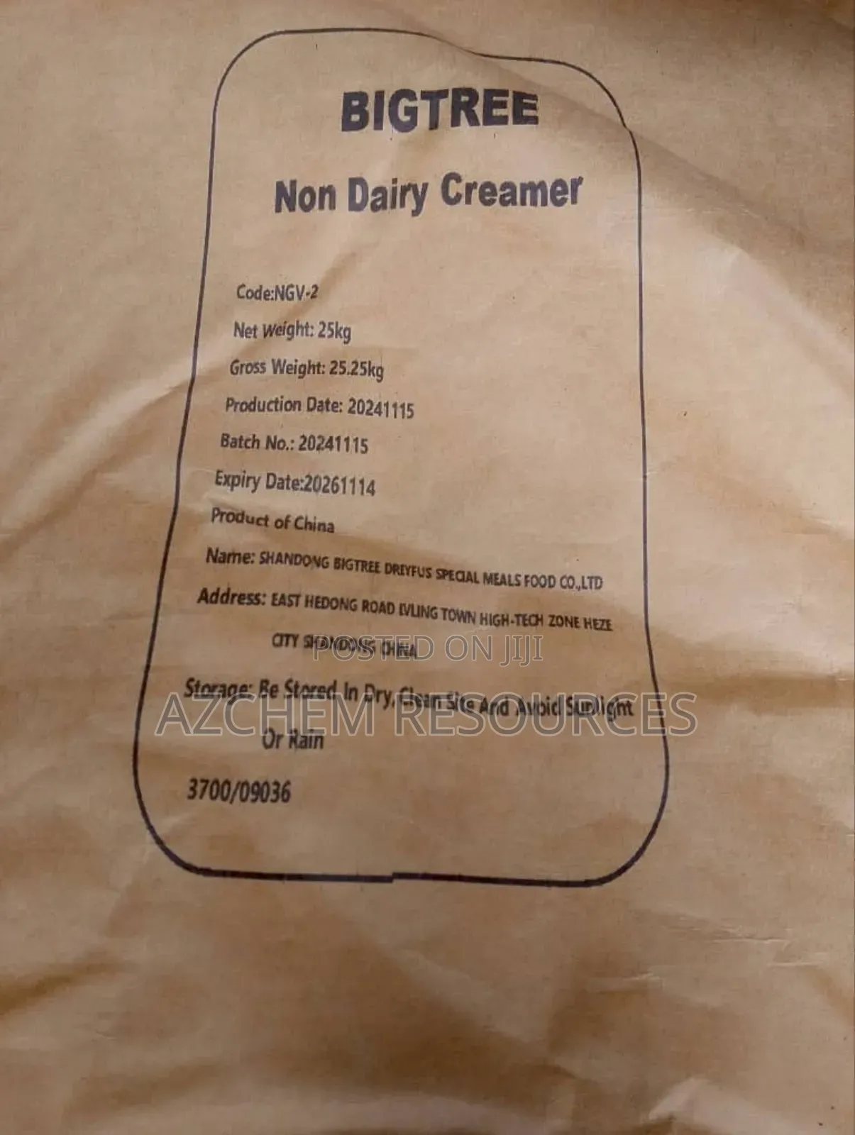 None Dairy Creamer 25kg
