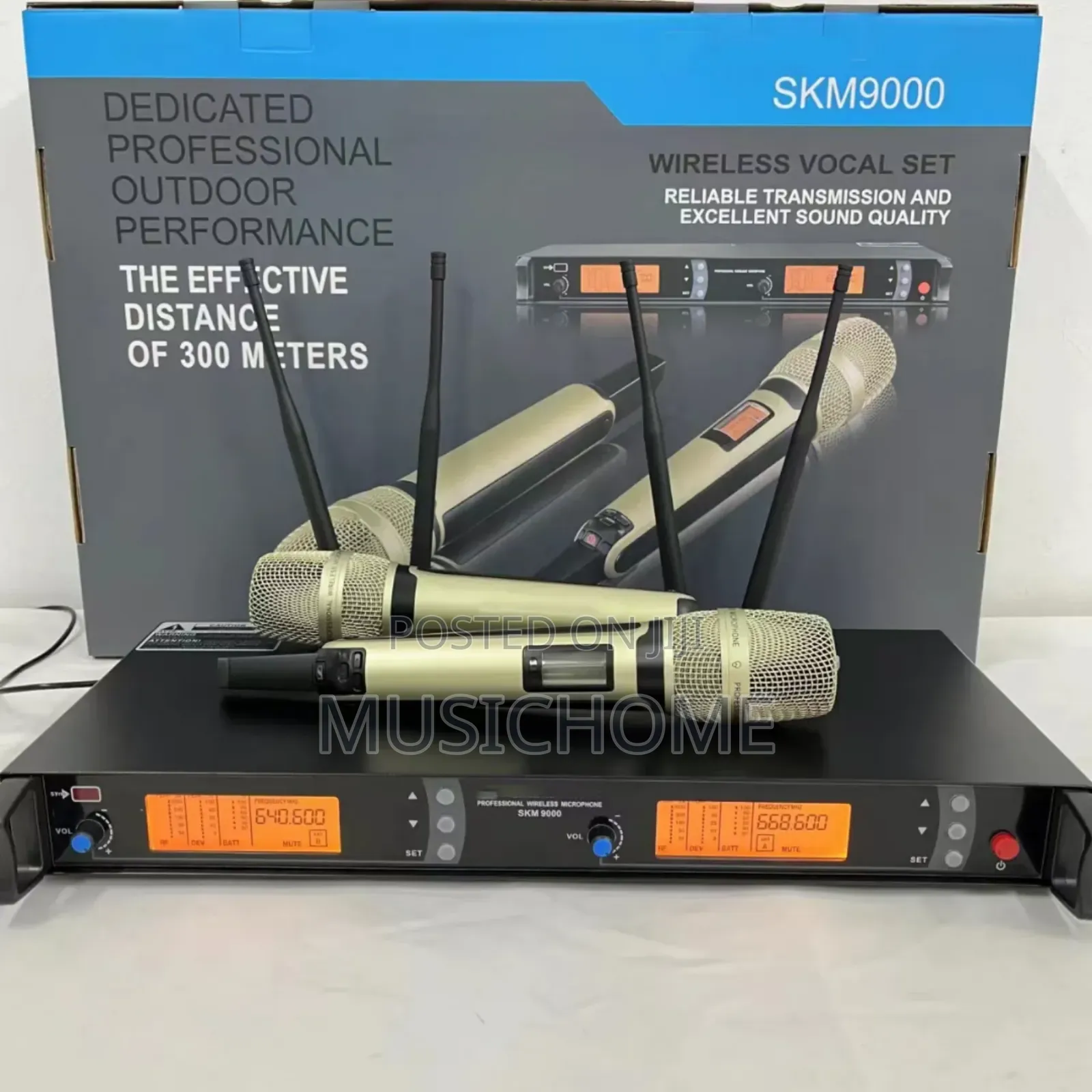 Digital Dual Wireless Microphone System