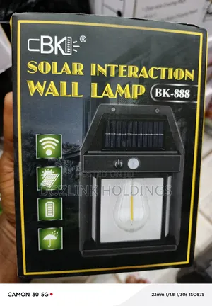 Solar Interaction Wall Lamp