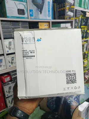 V380 Solar Powered Real 3-Lens 4g Solar Camera
