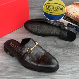 Louis Vuitton Black Leather Shoe
