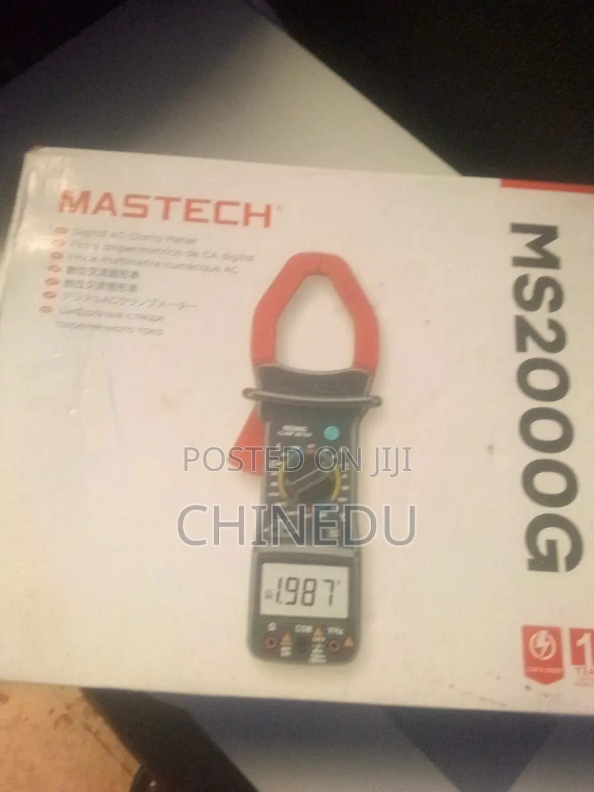 Digital Ac Clamp Meter (Mastech)