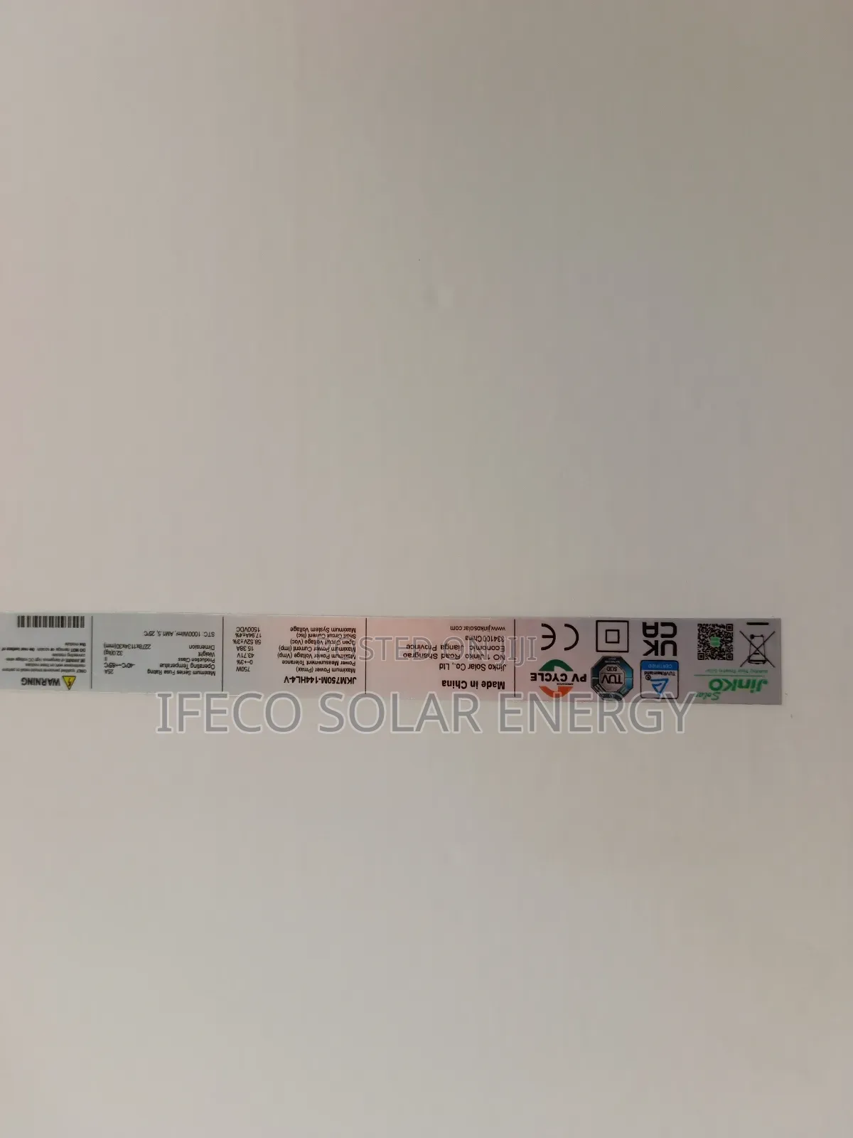 Jinko Panel 750w