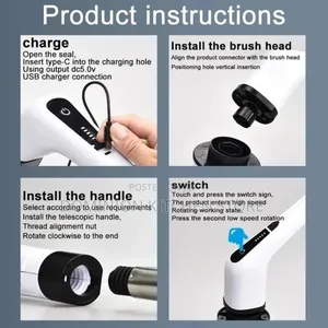 9in1 Electric Cleaning Brush