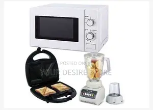 Microwave 20liters + Blender + Toaster-Bundle