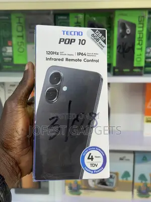 New Tecno Pop 10 128 GB Black