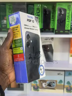 New Tecno Pop 10 128 GB Black