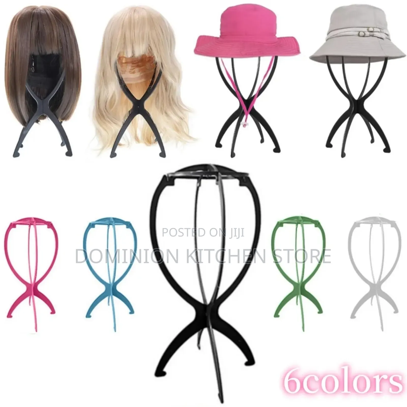 Folding Wig Stand