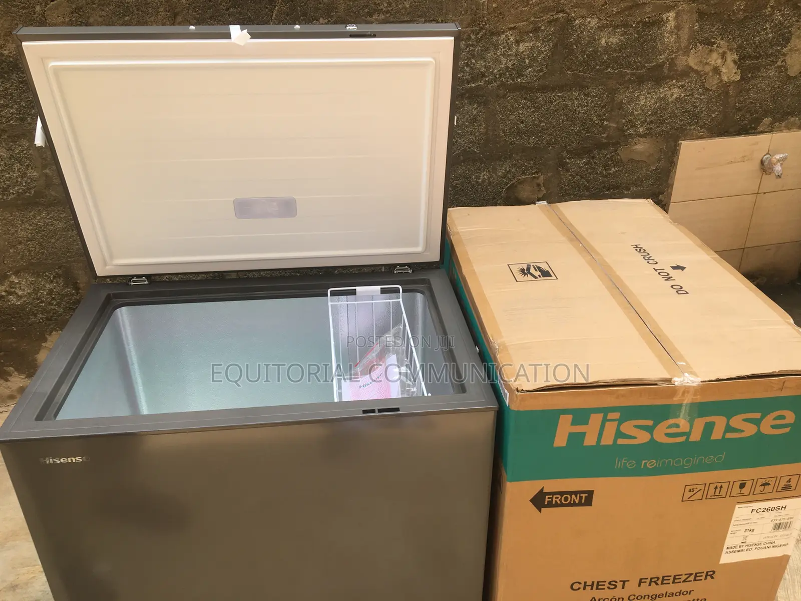 198l Student-Friendly Chest Freezer by Hisense
