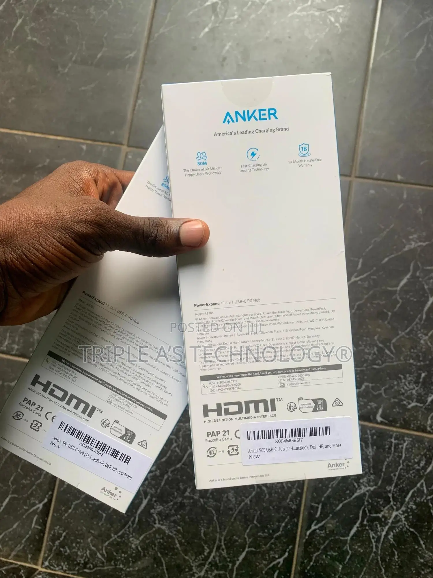 Authentic Anker 565 Usb-C Hub(11-in-1), 10gbps Usb-C