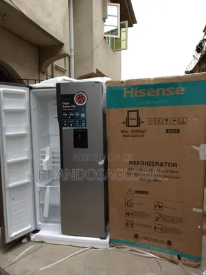Effortless Cooling With Hisense 516l Side by Side Refrigerator